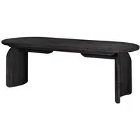 Fairmont 12 Seater Oval Dining Table - Black, Oak