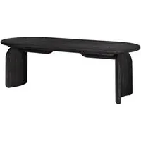 Fairmont 8 Seater Oval Dining Table - Black, Oak