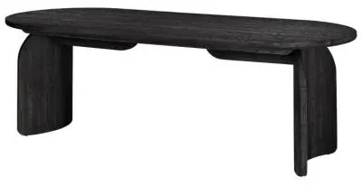 Fairmont 8 Seater Oval Dining Table - Black, Oak