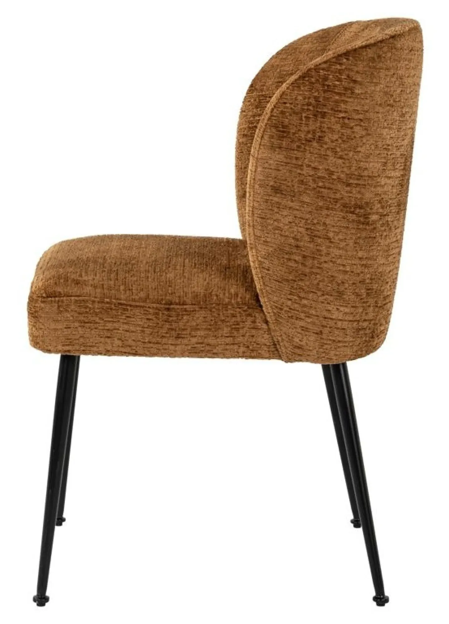 Fallon Dining Chair - Cognac, Fabric