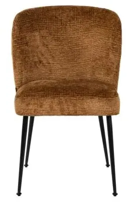 Fallon Dining Chair - Cognac, Fabric image