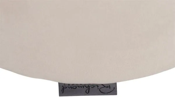 Fargo Pouffe - Khaki, Velvet