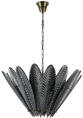Feme Smoke Metal Chandelier - Black image