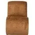 Frankie Lounge Chair - Cognac, Fabric