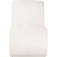 Frankie Lounge Chair - Cream, Fabric