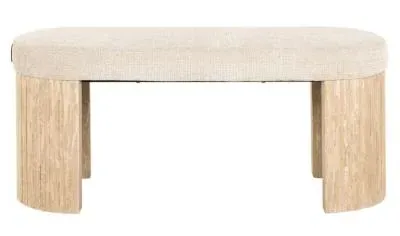 Gallice Travertine Bench - Beige image