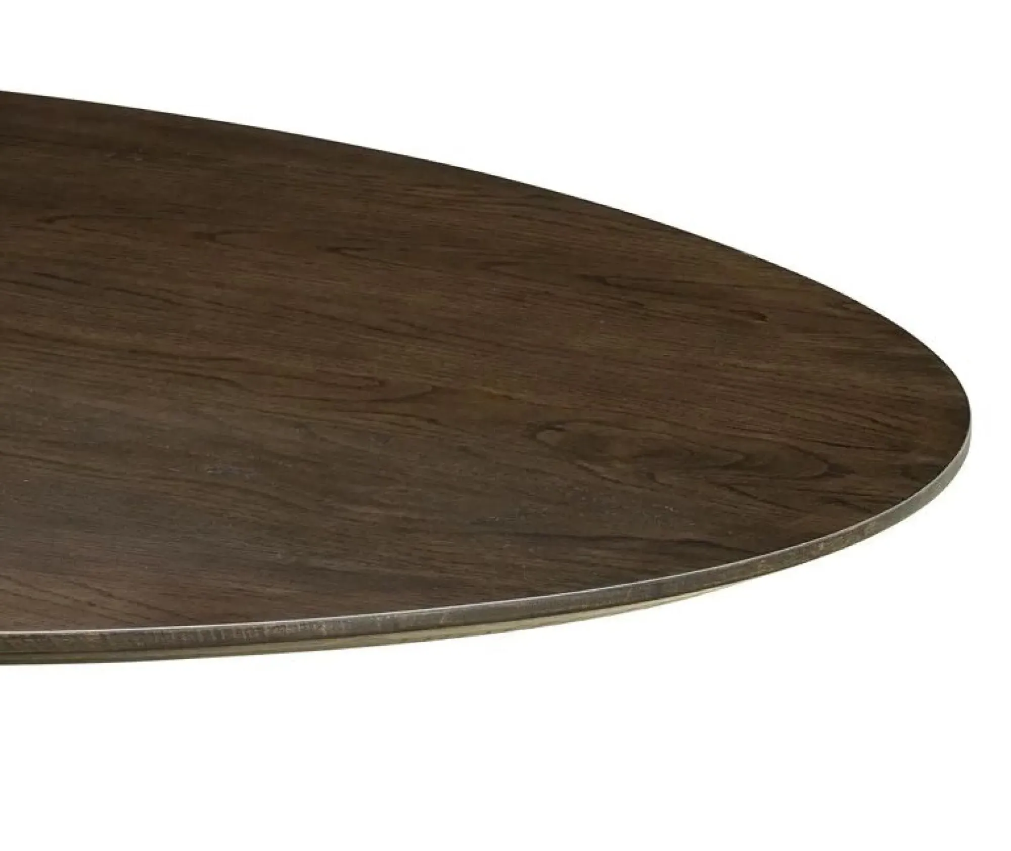 Gordon 8-Seater Oval Pedestal Dining Table - Brown