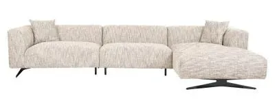 Hoxton L-Shaped Corner Sofa LHF - Natural, Fabric
