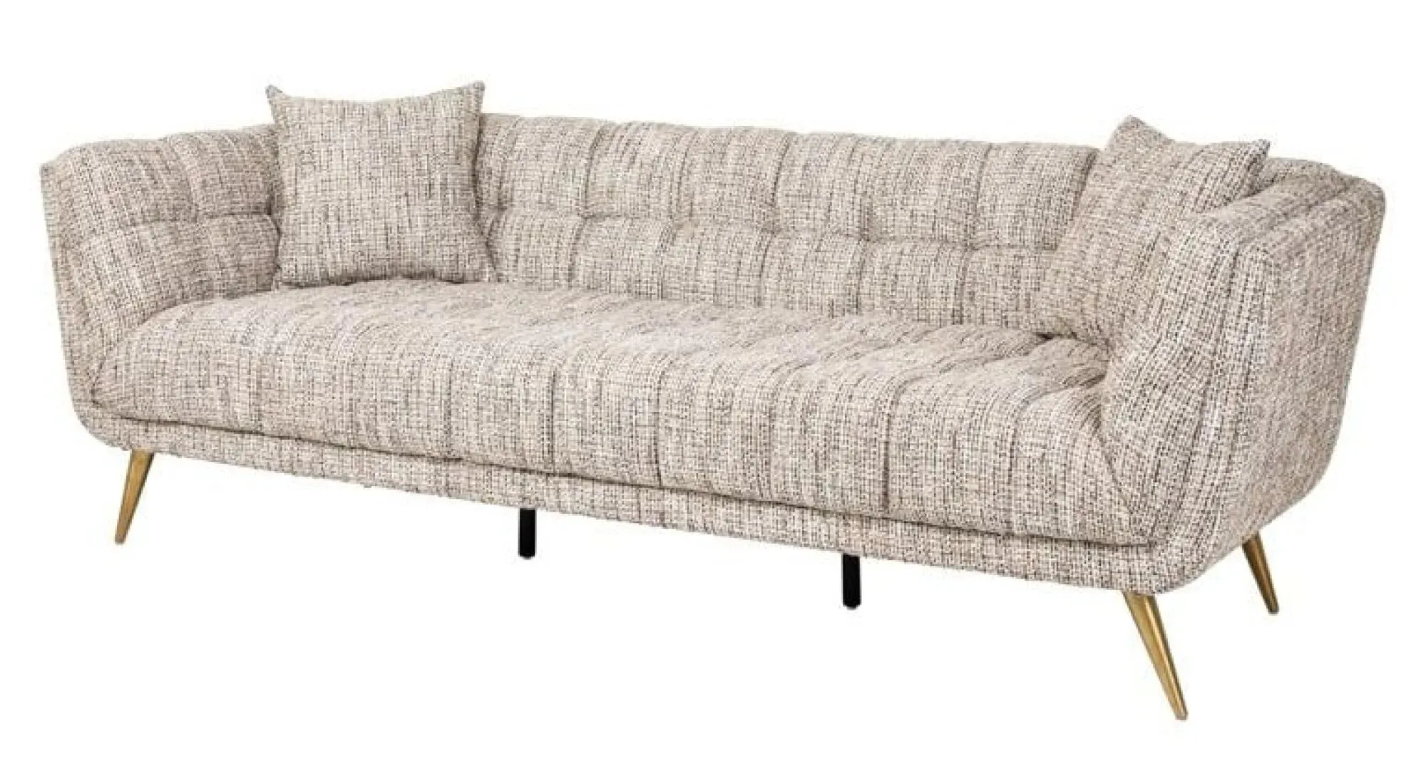Huxley 3-Seater Sofa - Beige, Fabric
