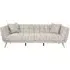 Huxley 3-Seater Sofa - Beige, Fabric