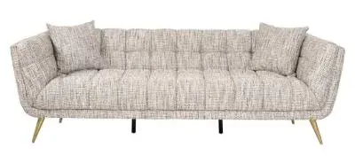 Huxley 3-Seater Sofa - Beige, Fabric
