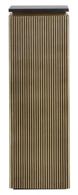 Ironville Column Pedestal with Door - Gold, Brass