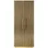 Ironville Hall Cupboard with 2 Doors - Gold, Brass