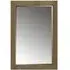 Ironville Rectangular Wall Mirror - Gold, Brass