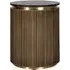 Ironville Round Side Table - Gold, Brass