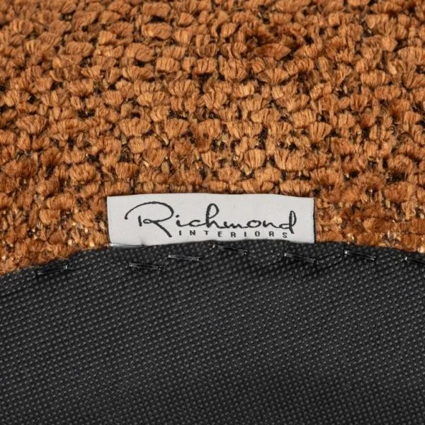 Jace Fabric Pouffe - Brown