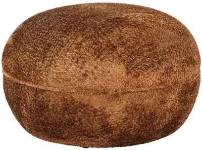 Jace Fabric Pouffe - Brown image