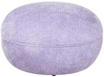 Jace Fabric Pouffe - Purple