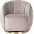 Jago Accent Chair - Khaki, Velvet