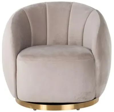 Jago Accent Chair - Khaki, Velvet image