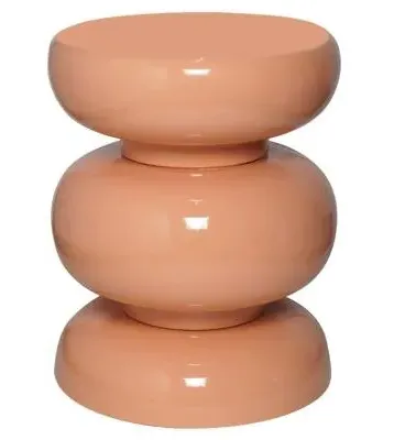 Jari Round End Table - Blush Pink image