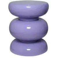 Jari Round End Table - Purple