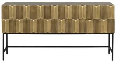 Jaxx Large 2 Door Sideboard - Gold