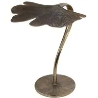 June Side Table - Brushed Gold