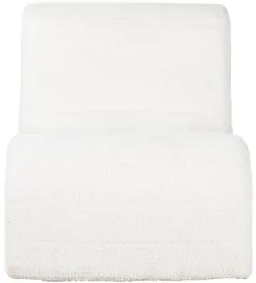 Kelly Lounge Chair - White, Fabric