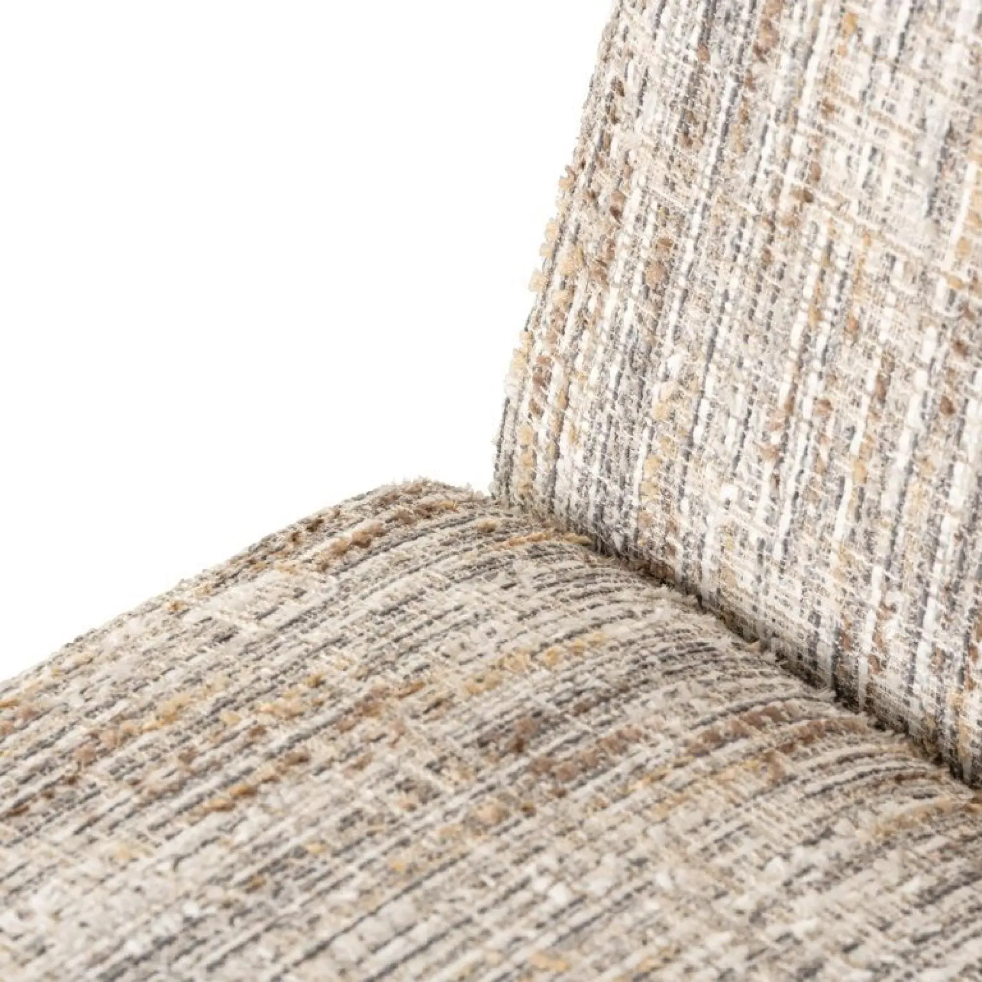 Lexi Lounge Chair - Beige, Fabric