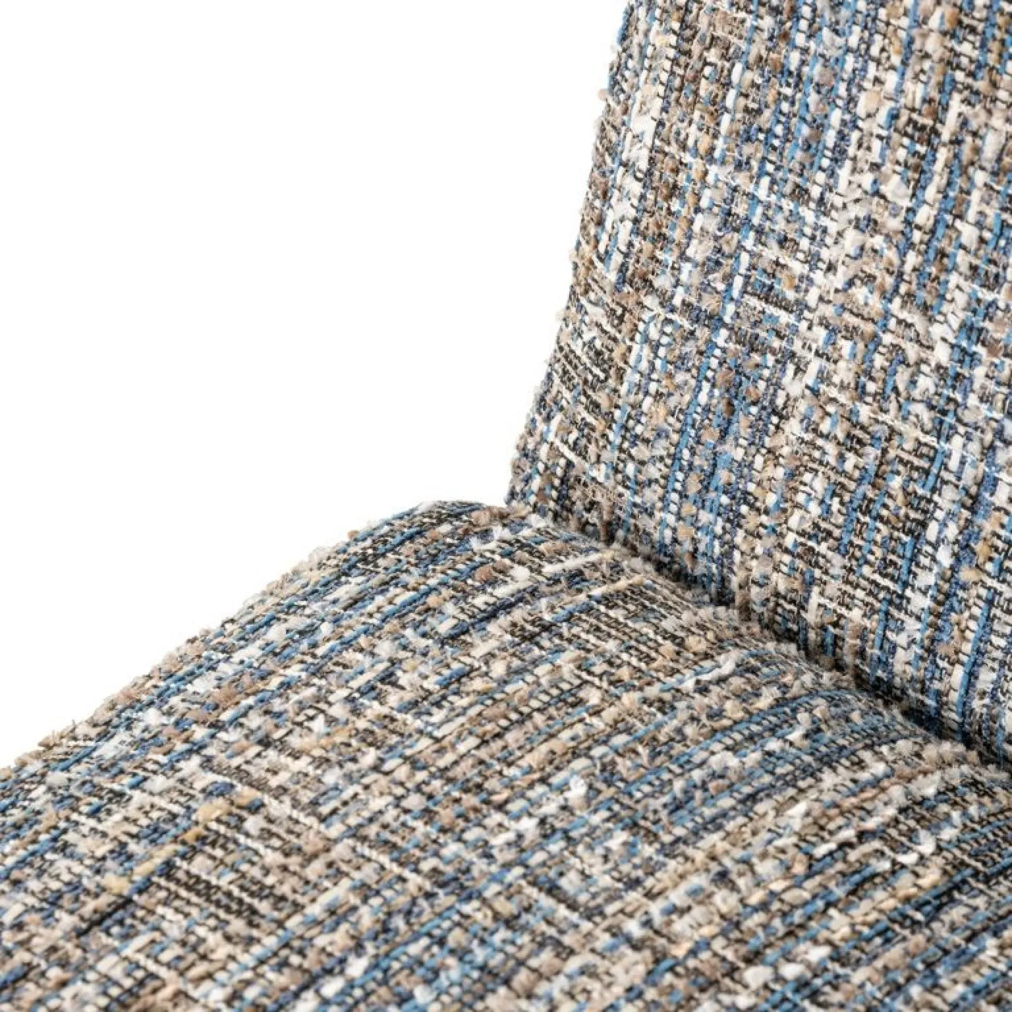 Lexi Lounge Chair - Blue, Fabric