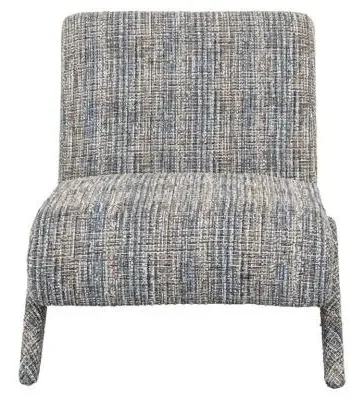 Lexi Lounge Chair - Blue, Fabric