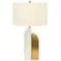 Liliana Table Lamp - White, Gold