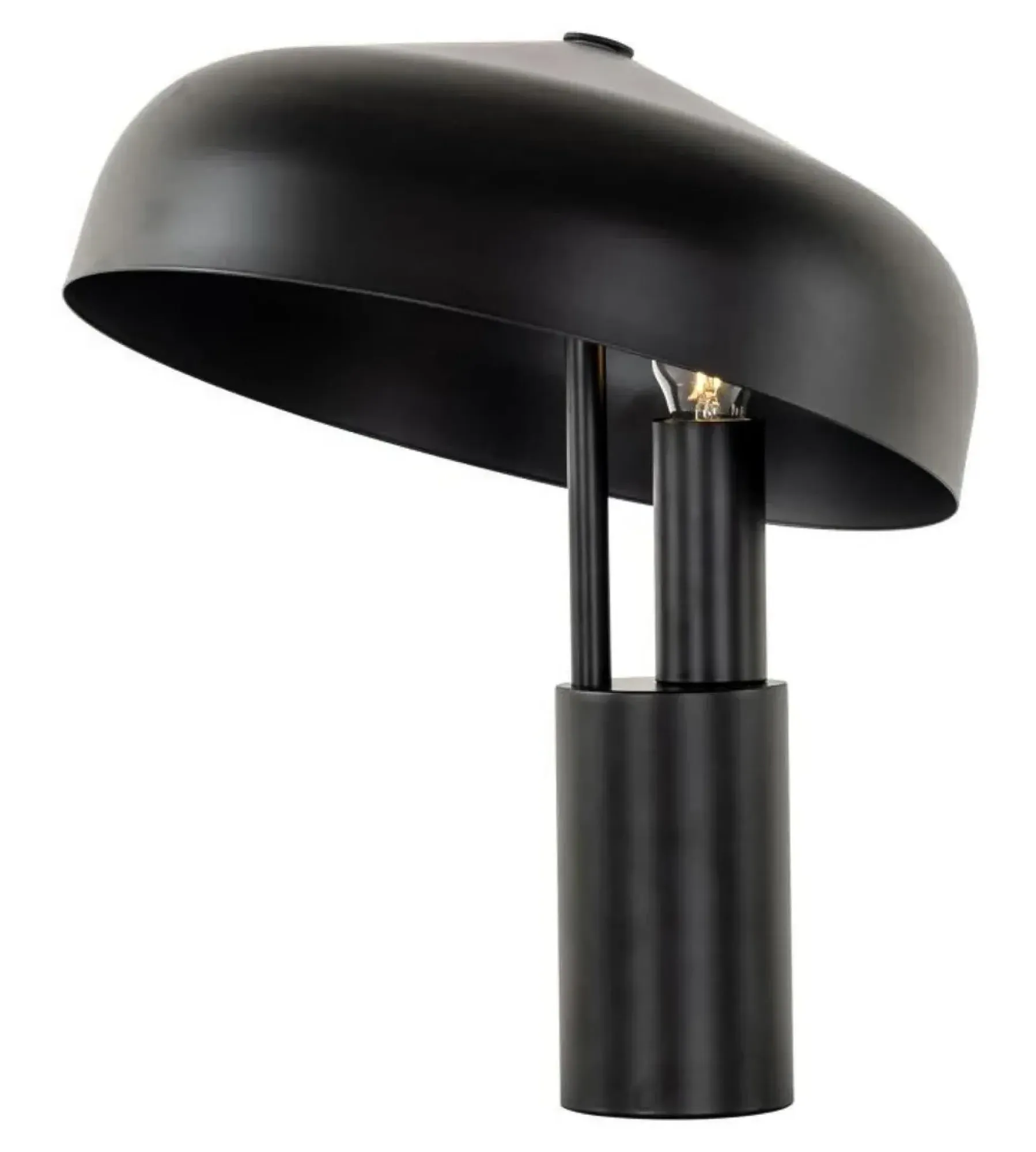 Linzy Table Lamp - Black, Metal