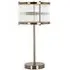 Loiza Glass Table Lamp - Brushed Gold