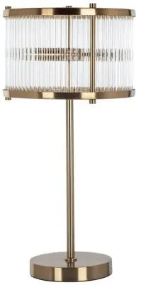 Loiza Glass Table Lamp - Brushed Gold image