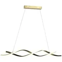 Lorine Chandelier - Brushed Gold