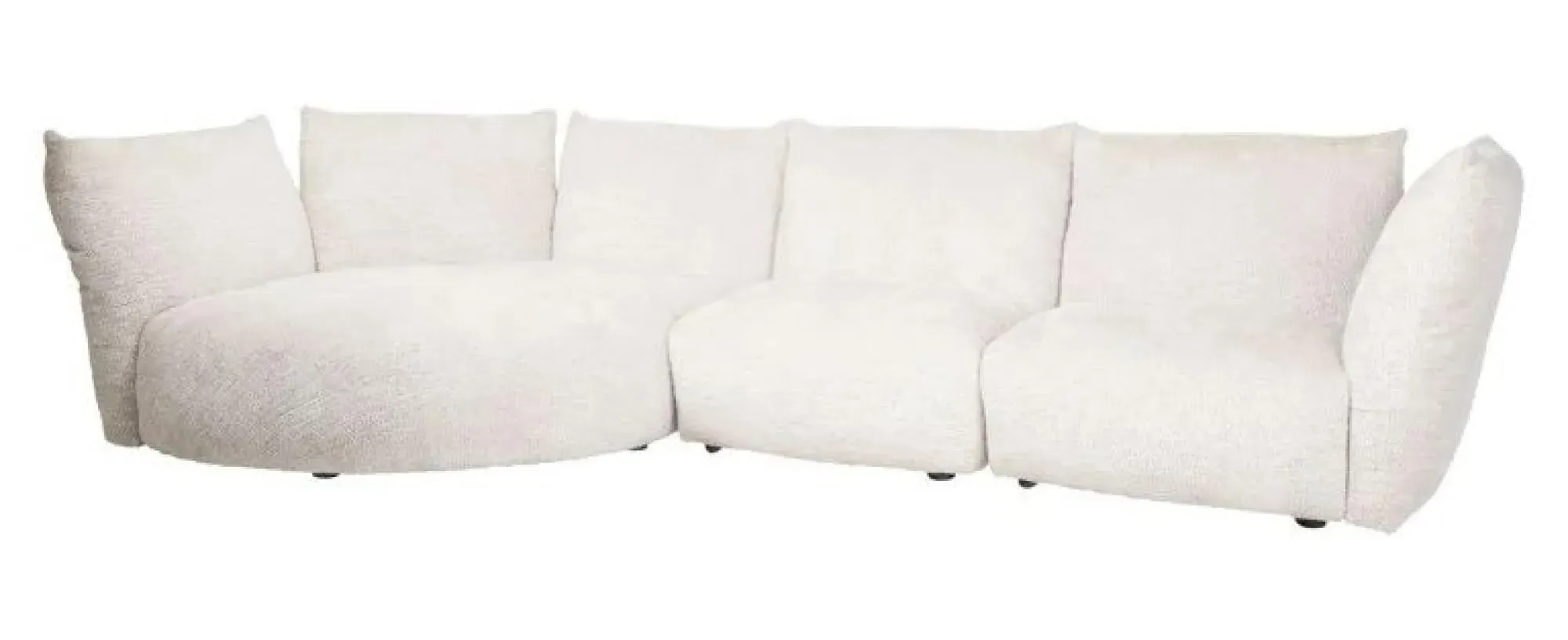 Loyd Corner Sofa - Cream, Fabric