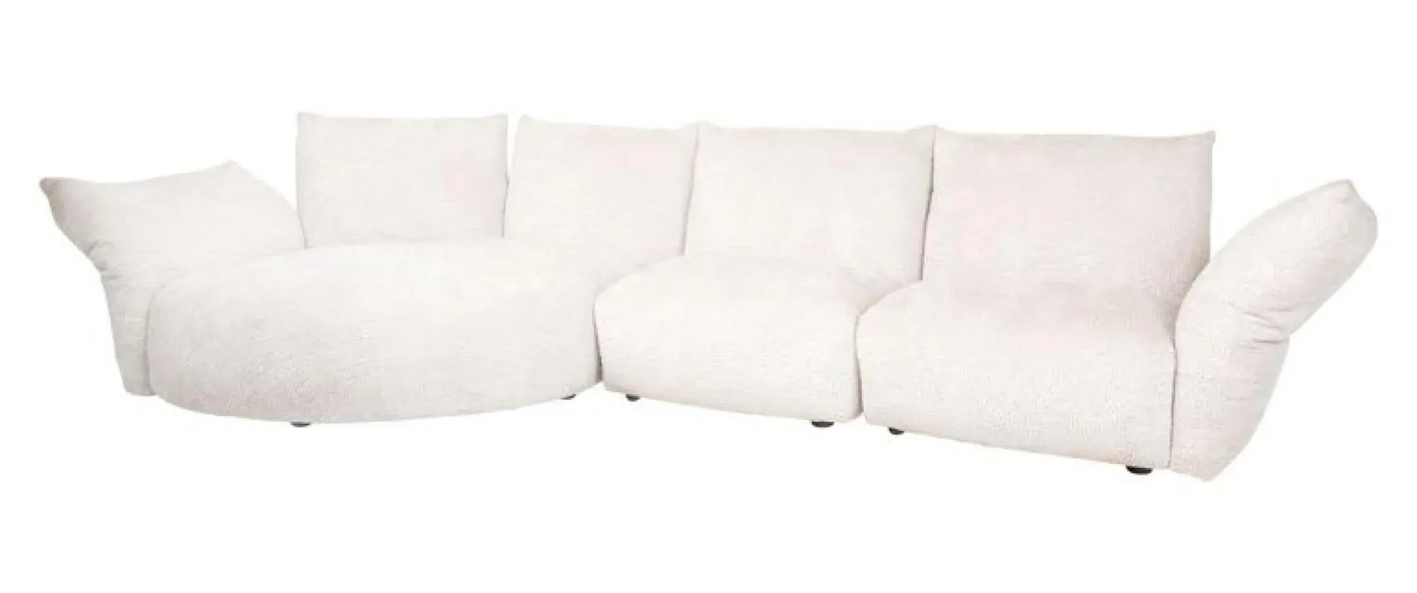 Loyd Corner Sofa - Cream, Fabric