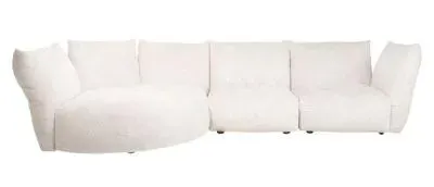 Loyd Corner Sofa - Cream, Fabric image