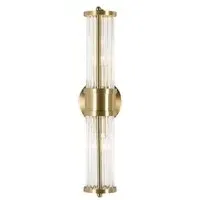 Lyan Glass Wall Lamp - Brushed Gold