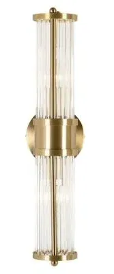 Lyan Glass Wall Lamp - Brushed Gold image