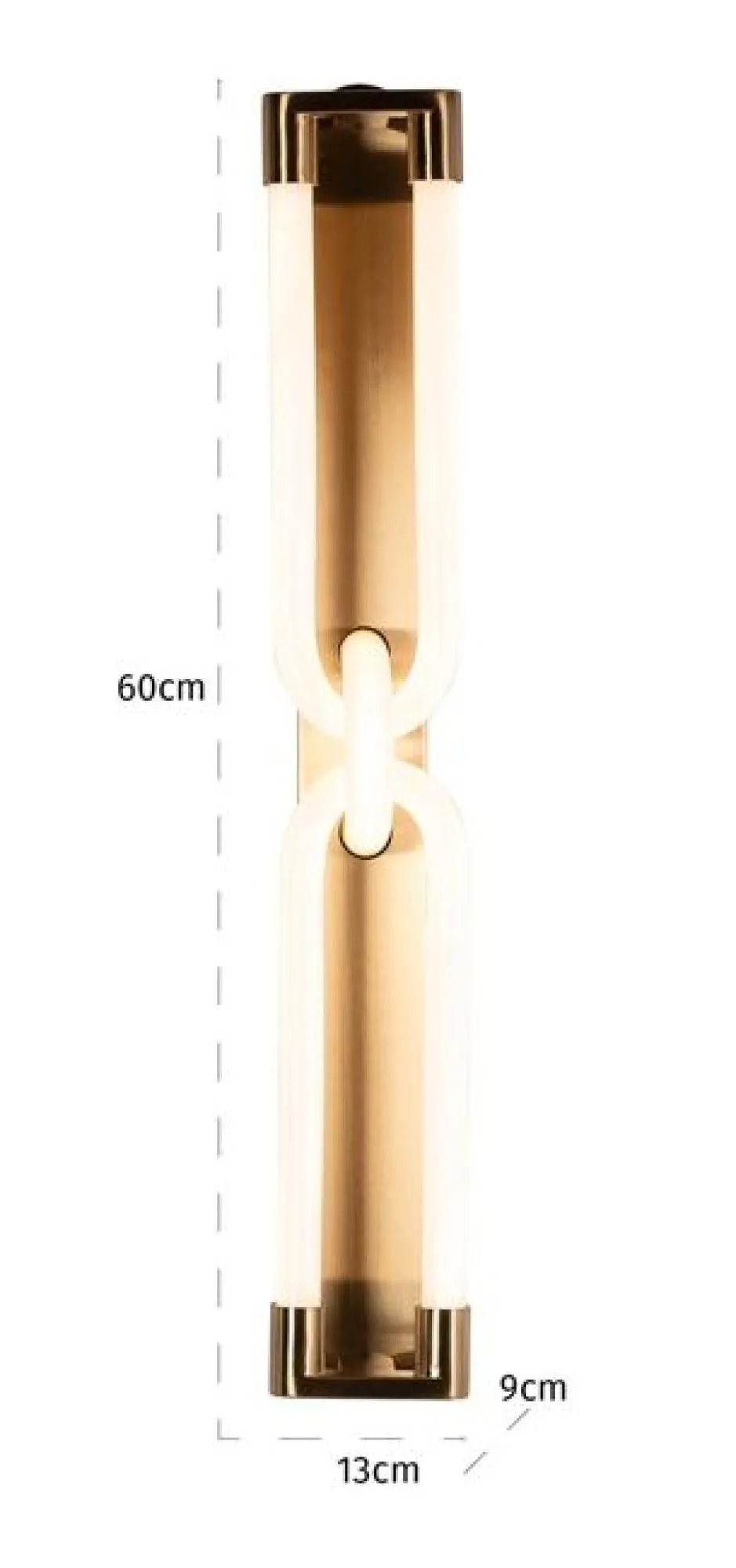 Lysa Wall Lamp - Brushed Gold