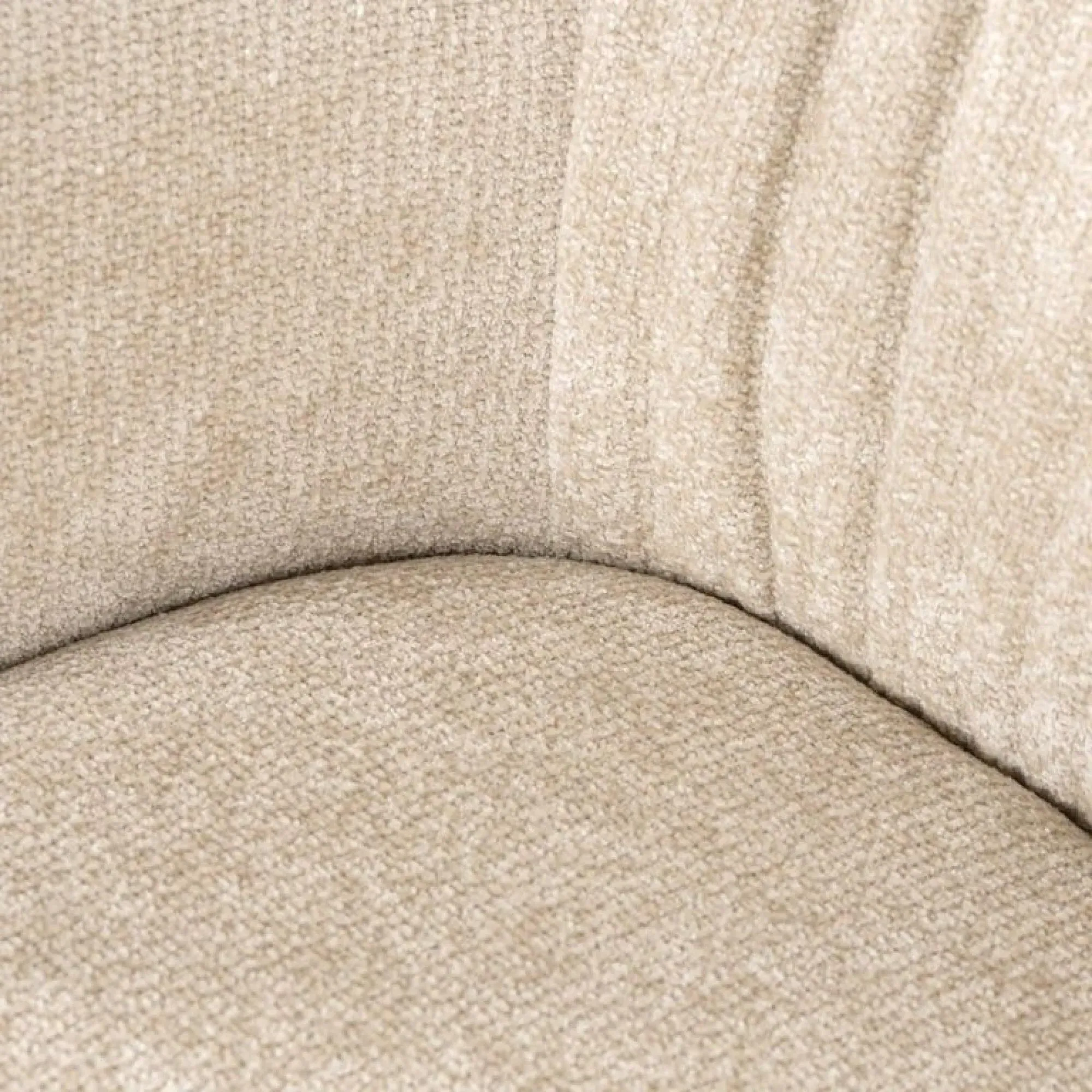 Madeline Swivel Chair - Cream, Fabric