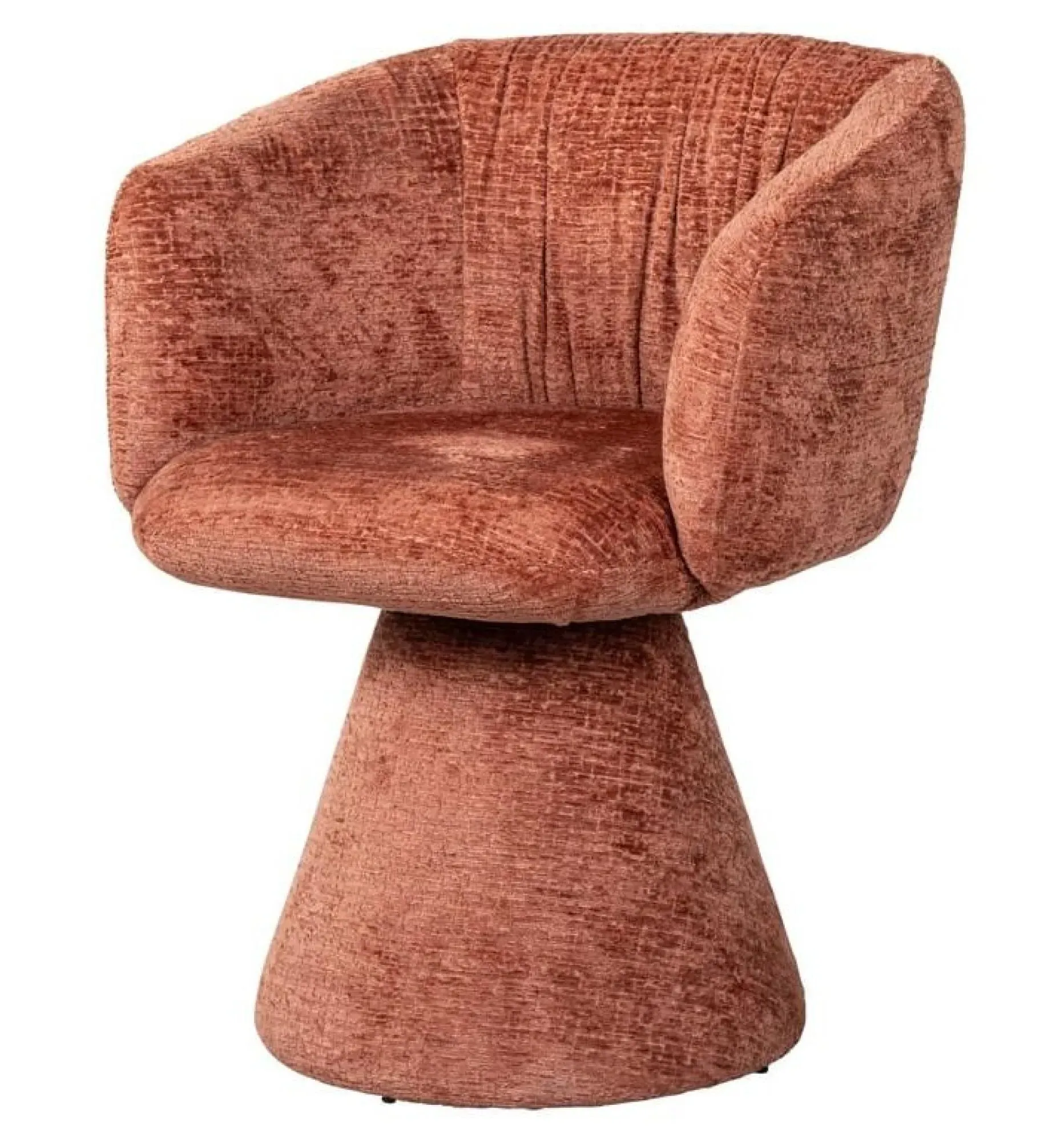 Madeline Swivel Chair - Pink, Fabric