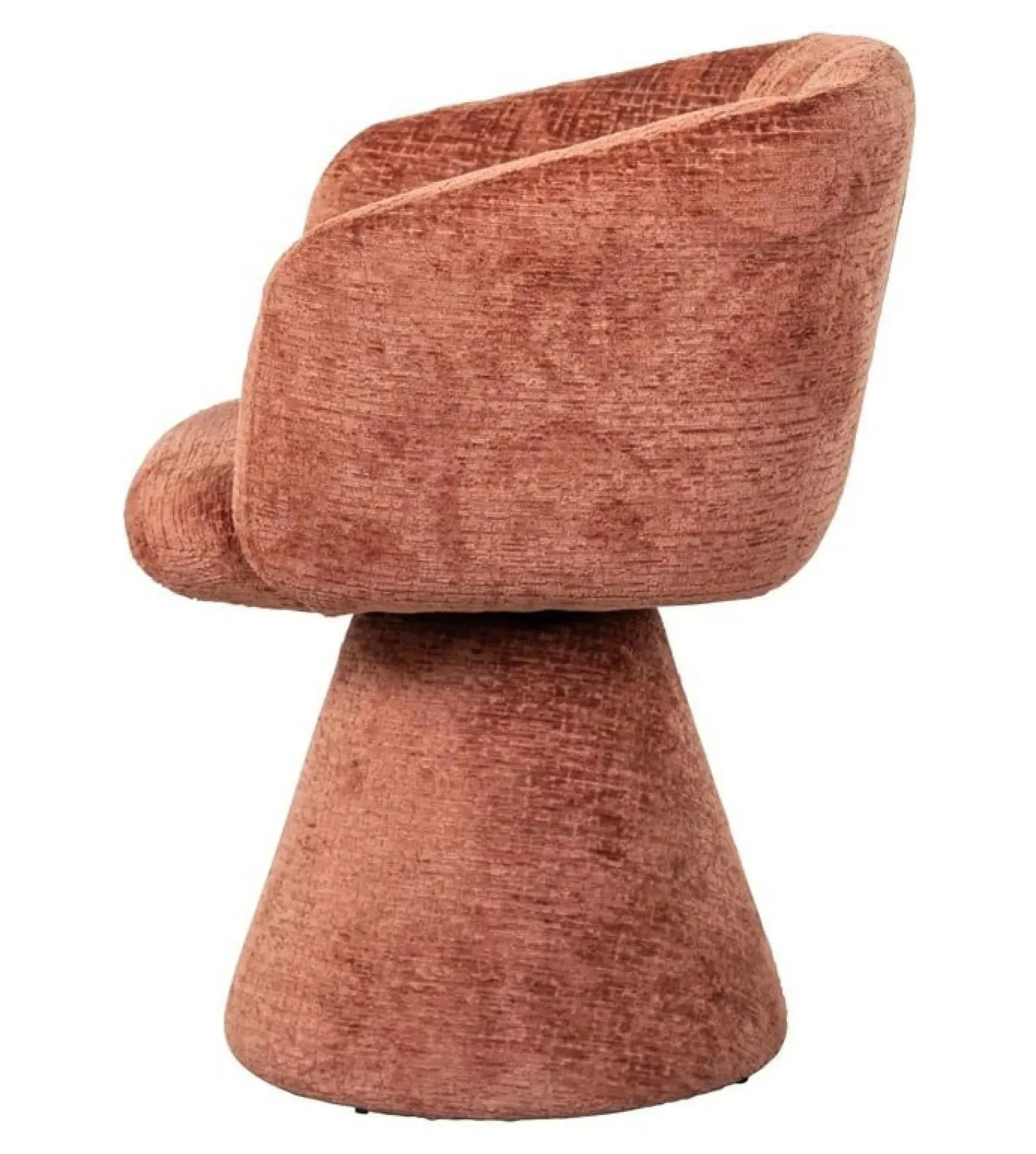 Madeline Swivel Chair - Pink, Fabric