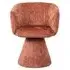 Madeline Swivel Chair - Pink, Fabric