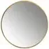 Maevy Round Wall Mirror - Gold