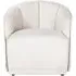 Maryse Accent Chair - Cream, Fabric