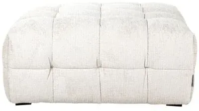 Merrol Fabric Pouffe - Cream image